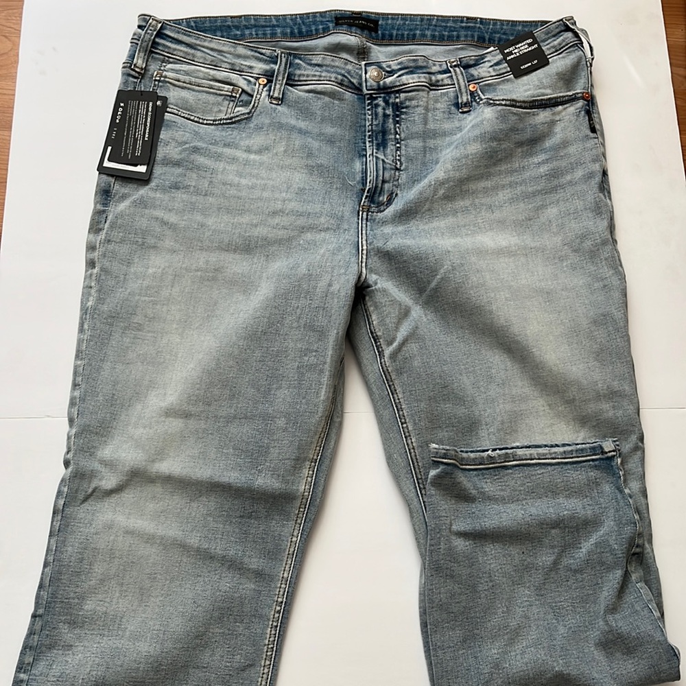 MOST WANTED ANKLE STRAIGHT. 20W/27 INDIGO. POWER STRETCH